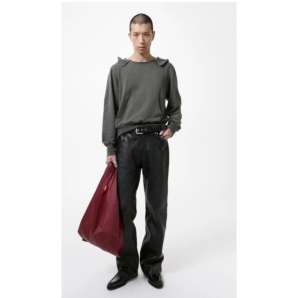Our Legacy Relic Hoodie Washed Black Rogue LoopBack 46 XS